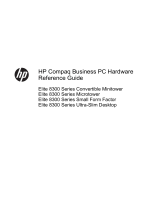 HP Compaq 8300 User manual