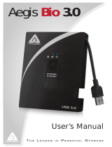 Apricorn 128GB Aegis Bio 3.0 SSD User manual