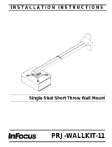 Infocus PRJ-WALLKIT-11 User manual