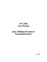 Netis System WF-2117 User manual
