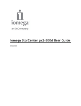 Iomega px2-300d 2TB User manual