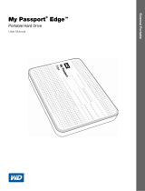 Western Digital My Passport Edge 500GB User manual