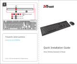 Trust 18768 NOLA Wireless Keyboard and Mouse Owner's manual