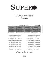 Supermicro SC836TQ-R800B User manual