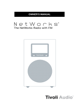 Tivoli Audio NetWorks/FM Owner's manual