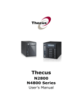 Thecus N2800 User manual