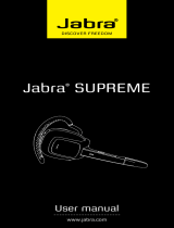 Jabra Supreme User manual