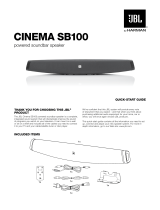 JBL SB100 Owner's manual