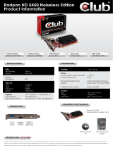 CLUB3D CGAX-5456 Specification