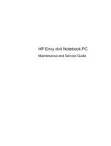 HP dv4-5206tx User guide