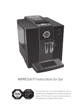 Jura Impressa F7 Datasheet