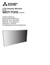 Mitsubishi Electric MDT701S User manual