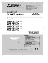 Mitsubishi Electric MSZ-CB25VA User manual