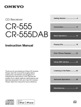 ONKYO CS-555 User manual