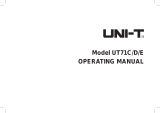 Uni-Trend UT71E Specification