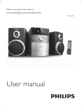 Philips MC147 User manual