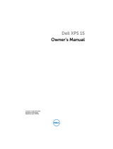 Dell XPS 15 User manual