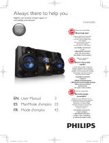 Philips FWM200D/37 User manual