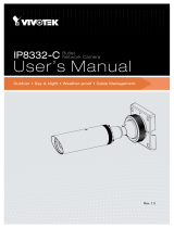 Vivotek IP-8332C User manual