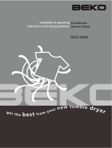 Beko DCU 9330 User manual