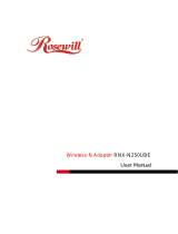 Rosewill RNX-N250UBE User manual