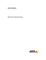 Axis P1357 User manual