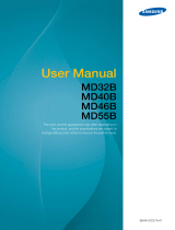 Samsung MD32BSYNCMASTER MD230X3MD40BMD46BMD55BSYNCMASTER MD230X6 User manual