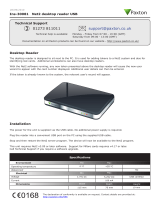 Paxton Net2 desktop reader, USB Specification