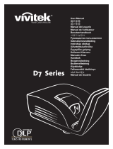 Vivitek D7 User manual