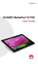 Huawei MediaPad 10 FHD Owner's manual