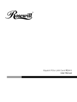Rosewill RC-411 User manual