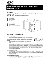 APC Back-UPS 650VA Specification