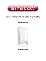 Sitecom X5 N600 User manual