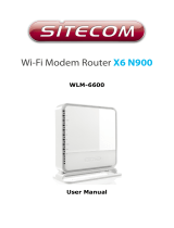 Sitecom X6 N900 User manual