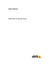Axis P3364-LV User manual