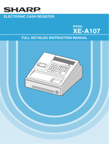Sharp XEA107BK User manual
