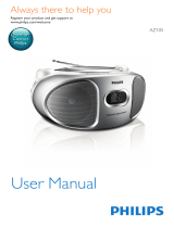 Philips AZ105G User manual