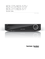 Harman Kardon BDS 275 Owner's manual