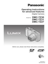 Panasonic DMC-TZ30 Owner's manual
