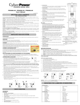 CyberPower PR3000LCD User manual