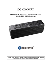 XXODD WoomBox Two Blue User manual