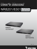 Vivotek NR8301 NVR Owner's manual