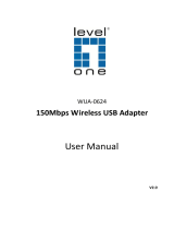 LevelOne WUA-0624 User manual