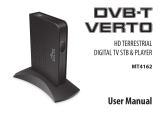media-tech DVB-T Verto User manual