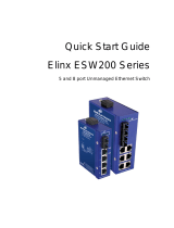 B&B Electronics Elinx ESW200 Series Specification