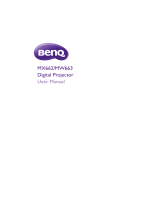 BenQ MX662 User manual