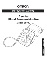 Omron BP742 User manual