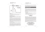 SDI Technologies DF-M15 User manual