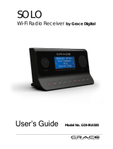 Grace Digital Pandora GDI-IR2550P User manual