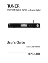 Grace Digital TUNER GDI-IRDT200 User manual
